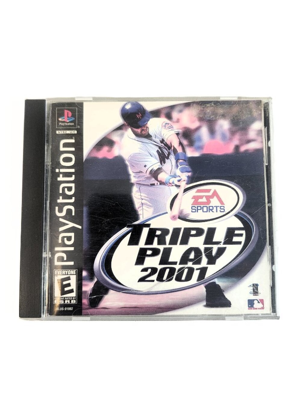 Triple Play 2001 – PS1 – EA Sports – Disc Clean – Fair Condition